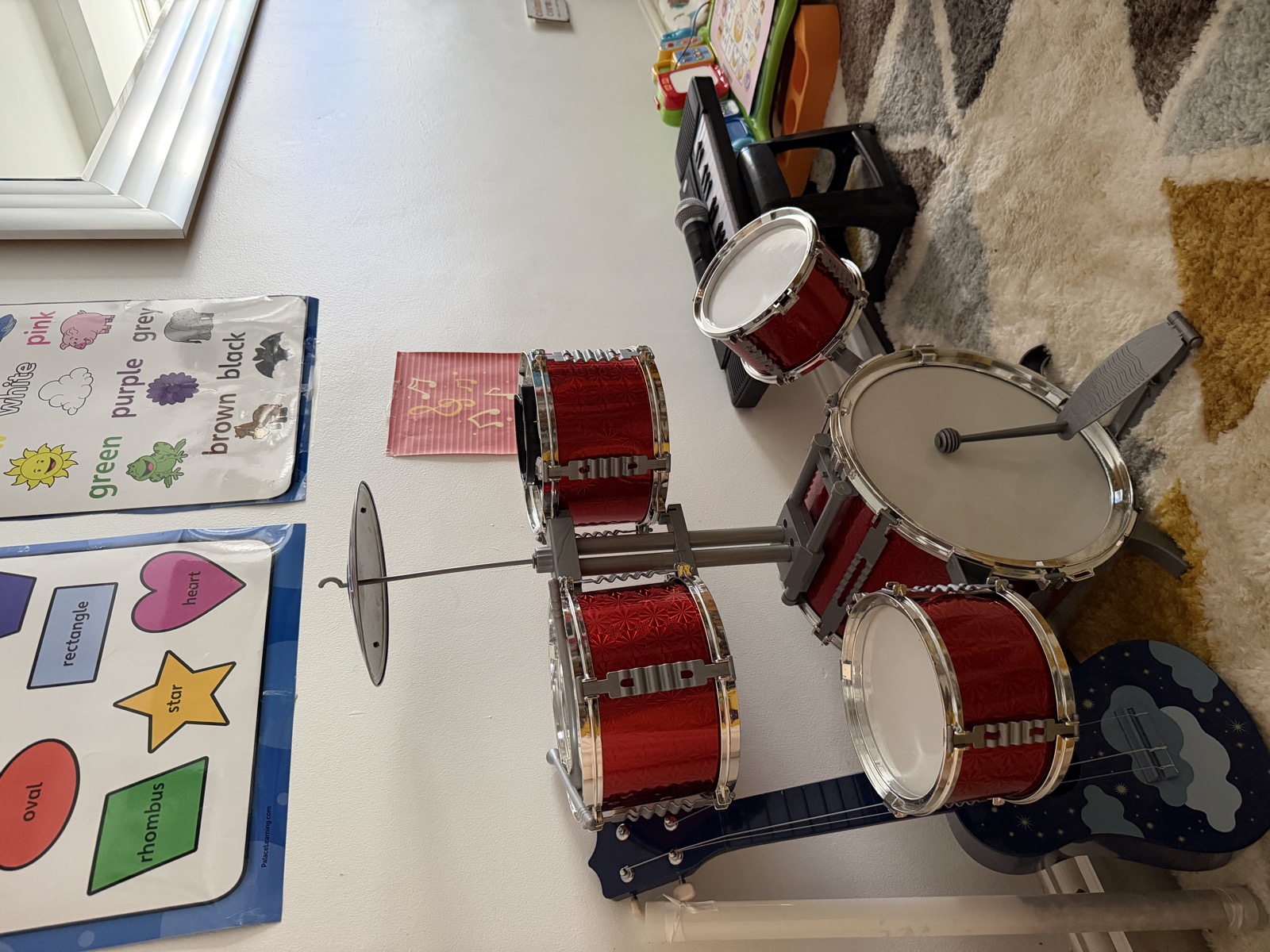 Music and sensory play corner